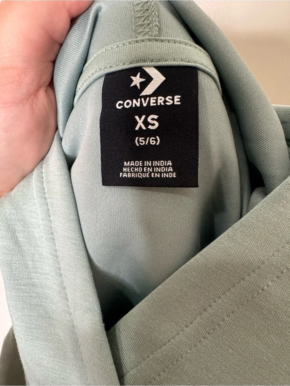 Converse Girls Sage Green Hoodie & Joggers Set - Mint Size 5/6